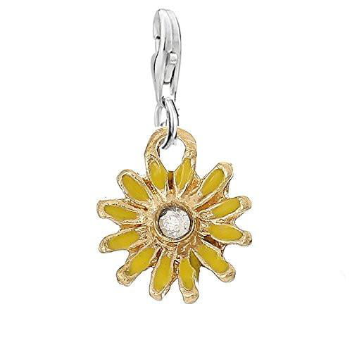 Clip-on New York Charm Pendant for European Clip on Charm Jewelry w/ Lobster Cla